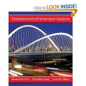  Fundamentals of Structural Analysis (9780073401096 