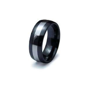  New Black Ceramic Ring With Sterling Silver Inlay Rumors 