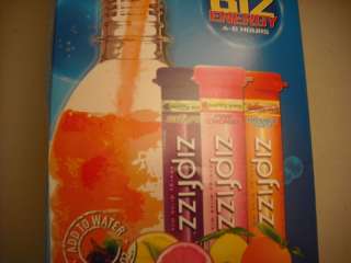 tube ZIPFIZZ Healthy Energy Drink Mix U CHOOSE FLAVOR  