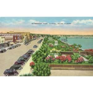   Postcard Waterfront Park   Daytona Beach Florida 
