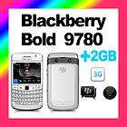   Bold 9780 White OS6.0 3G GPS WIFI 5MP LED FLASH AT&T T MOB. PHONE