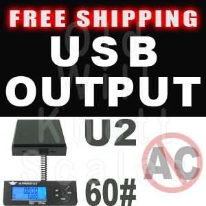 USB 60# My Weigh UltraShip U2 Digital Postal Scale NoAC U 2 Shipping 