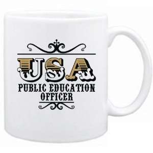  New  Usa Public Education Officer   Old Style  Mug 