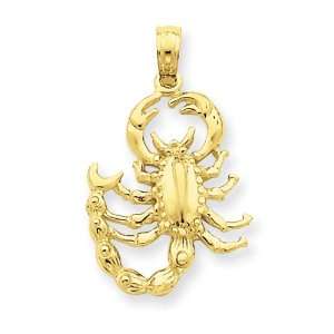  14k Scorpion Pendant Jewelry