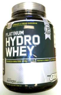 Optimum Nutrition Platinum Hydro Whey Cookies Cr 3.5lb  