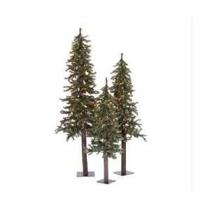   Natural Triple AlpineTree 450 Clear Lights