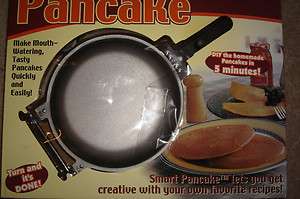 Smart Pancake Maker With Dispenser & pancake Ring~ MINT In Box  