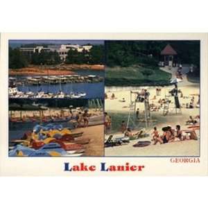  Georgia Postcard 2Usga362 Lake Lanier Beach Case Pack 750 