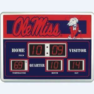 Mississippi Time / Date / Temp. Scoreboard  Sports 