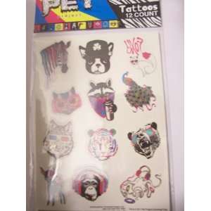  Pet Project ~ Animal Tattoos (12 Count) Health & Personal 