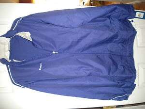 Reebok purple half zip light hooded jacket NWT 2X  