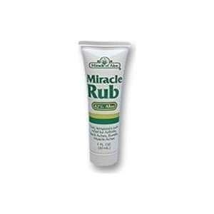 Miracle Rub Pain Relieving Cream 42% Aloe 1 oz tube 