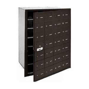 4B+ Horizontal Mailbox (Includes Master Commercial Lock)   28 A Doors 