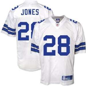  Dallas Cowboys #28 Felix Jones White NFL Equipment Replica Jersey 
