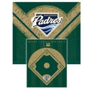  MLB Diamond Fleece Blanket/Throw San Diego Padres   Team 