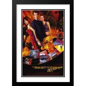 The World is Not Enough 32x45 Framed and Double Matted Movie Poster 