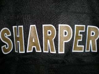 NEW IRREGULAR Darren Sharper #42 New Orleans Saints MENS Large Reebok 