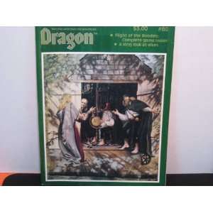  Dragon Monthly Adventure Role Playing Aid #60 April 1982 