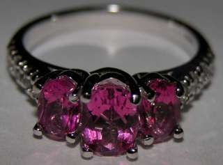 1,399 NWT TESTED PINK TOPAZ & DIAMOND SOLID 14KT GOLD HIGH QUALITY 