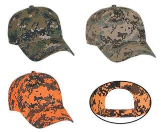 NEW Digital Camouflage Low Profile CAP HAT MILITARY  
