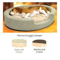 KH 1913 Thermo Snuggly Sleeper Medium Sage Pet Bed Dog  