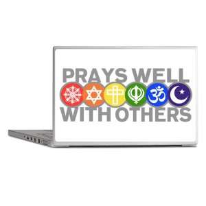   Cover Prays Well With Others Hindu Jewish Christian Peace Symbol Sign