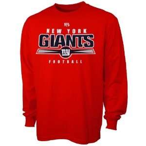  New York Giants Red Critical Victory Long Sleeve T shirt 