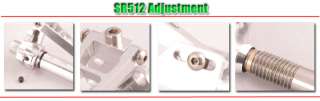The triple security lock design for side to side adjustment will 