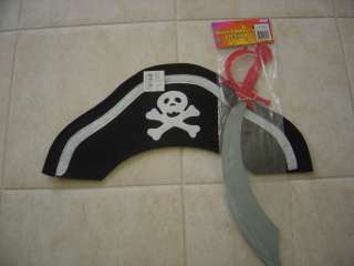 PIRATE HAT, SWORD and EYE PATCH for Kids  