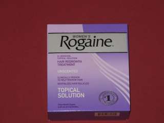 Womens Rogaine 2% Minoxidil 3 Month Hair Regrowth 312547780209  