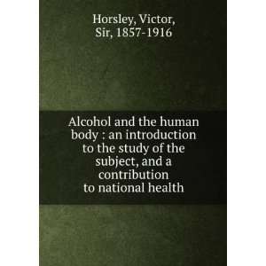  Alcohol and the human body  an introduction to the study 