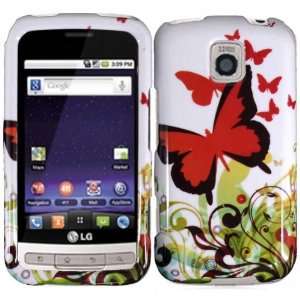   Cover for LG Optimus M MS690 LG Optimus C Cell Phones & Accessories
