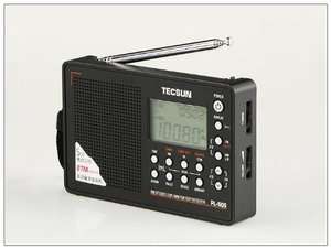   Digital PLL Portable AM FM Shortwave Radio with DSP   Black  