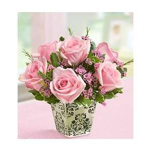 Flowers by 1800Flowers   Candlelight Night in Paris   Pink Roses 