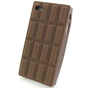  Silicon Skin Rubber BROWN With CHOCOLATE CANDY BAR Design 