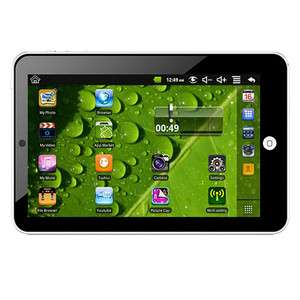   70009 4 Gigabyte Google Android 2.2 7 Touch Tablet PC White  