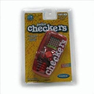   Global 10 4172010, Pocket travel electronic Checkers Toys & Games