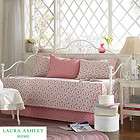 laura ashley carlie pink 5 piece day bed bedding cover