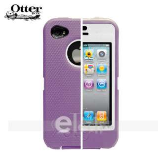 OtterBox Defender Series Case with Holster for Iphone 4 4G Purple 