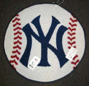New York Yankees Official MLB Licensed BASEBALL RUG  