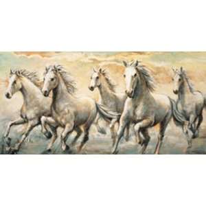 Wild Horses by Ralph Steele 40x20 
