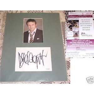 ACTOR David Arquette Signed AUTOGRAPH Index Matted JSA   Sports 