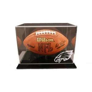  Philadelphia Eagles Black Acrylic Football Display Sports 