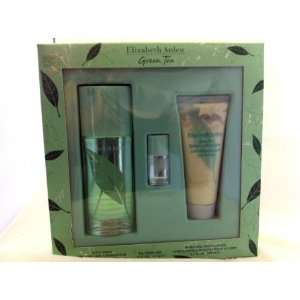 Green Tea By Elizabeth Arden [3] piece Set for women Eau Parfums Spray 