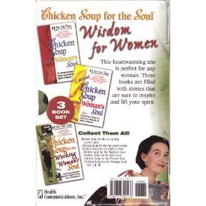Chicken Soup for the Soul Wisdom for Women 3 Book Set Chicken Soup 