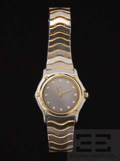   Stainless Steel 18k Gold & Diamond Classic Mini Watch 1057901  
