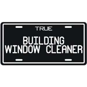   Building Window Cleaner  License Plate Occupations