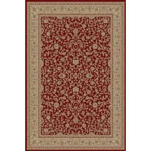    Tayse Kashmir 4080 Red 710 Round Area Rug