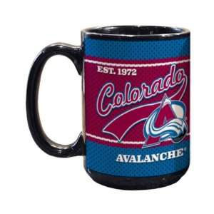  Colorado Avalanche 15oz. Jersey Mug