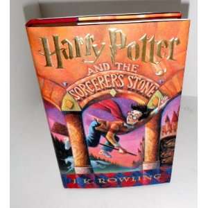 Harry Potter and the Sorcerers Stone Hand Signed Autographed Book